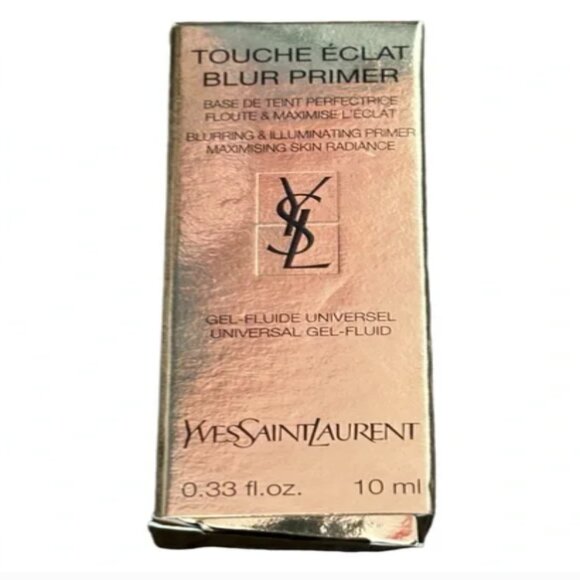 YSL NEW Gold Makeup Primer Yves Saint Laurent TOUCHE ECLAT BLUR PRIMER SEALED - Picture 2 of 4